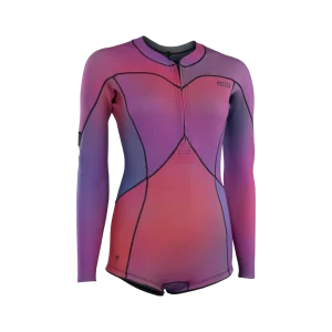 WOMEN WETSUIT AMAZE HOT SHORTY 1.5 LONGSLEEVE FRONT ZIP